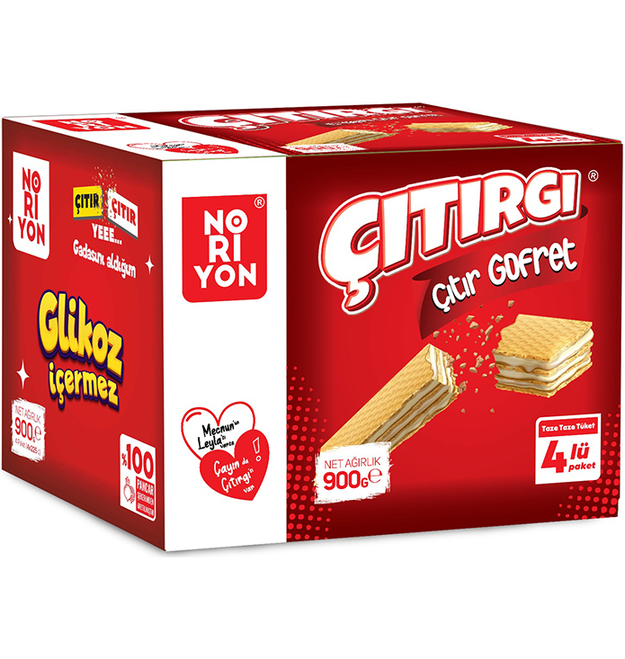 Çıtırgı Gofret Çifte Kavrulmuş 900gr